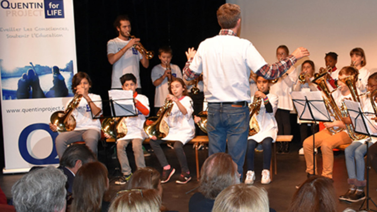 ‘Orchestre à l’école’ rehearsal